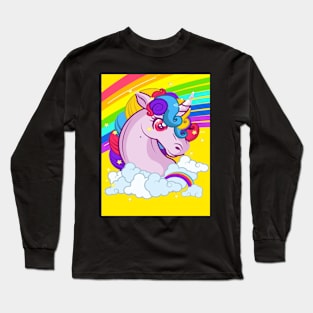 unicorn rainbow Long Sleeve T-Shirt